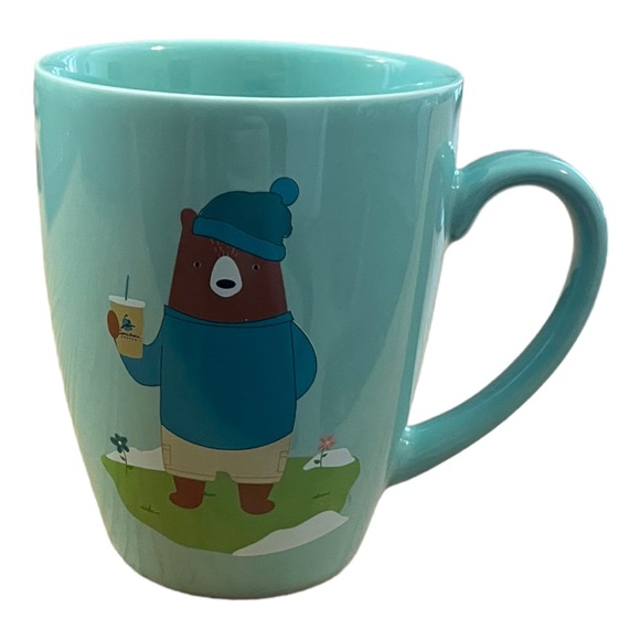 Caribou Coffee Kitchen Caribou Coffee Bearly Spring Coffee Mug 2 Oz